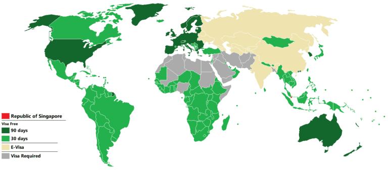 Visa policy of Singapore