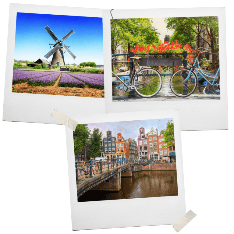 Photo collage of Amsterdam