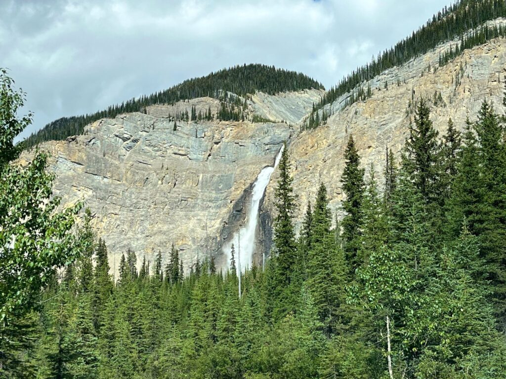 View of Takakkaw Falls