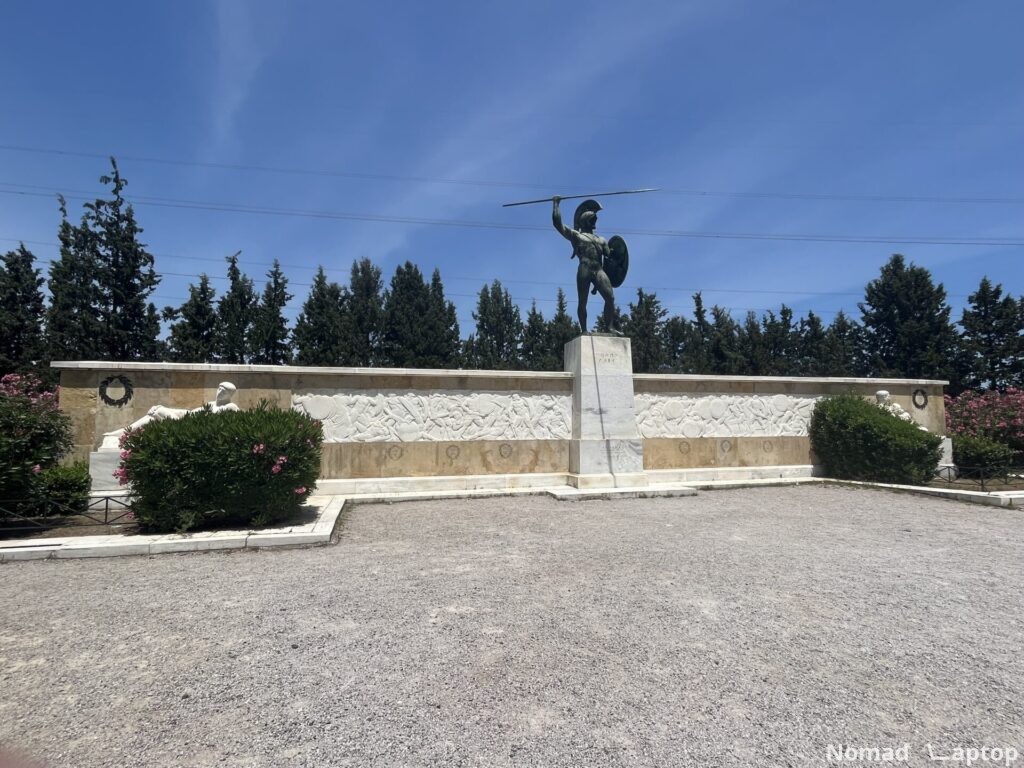 Memorial of Leonidas at Thermopilae