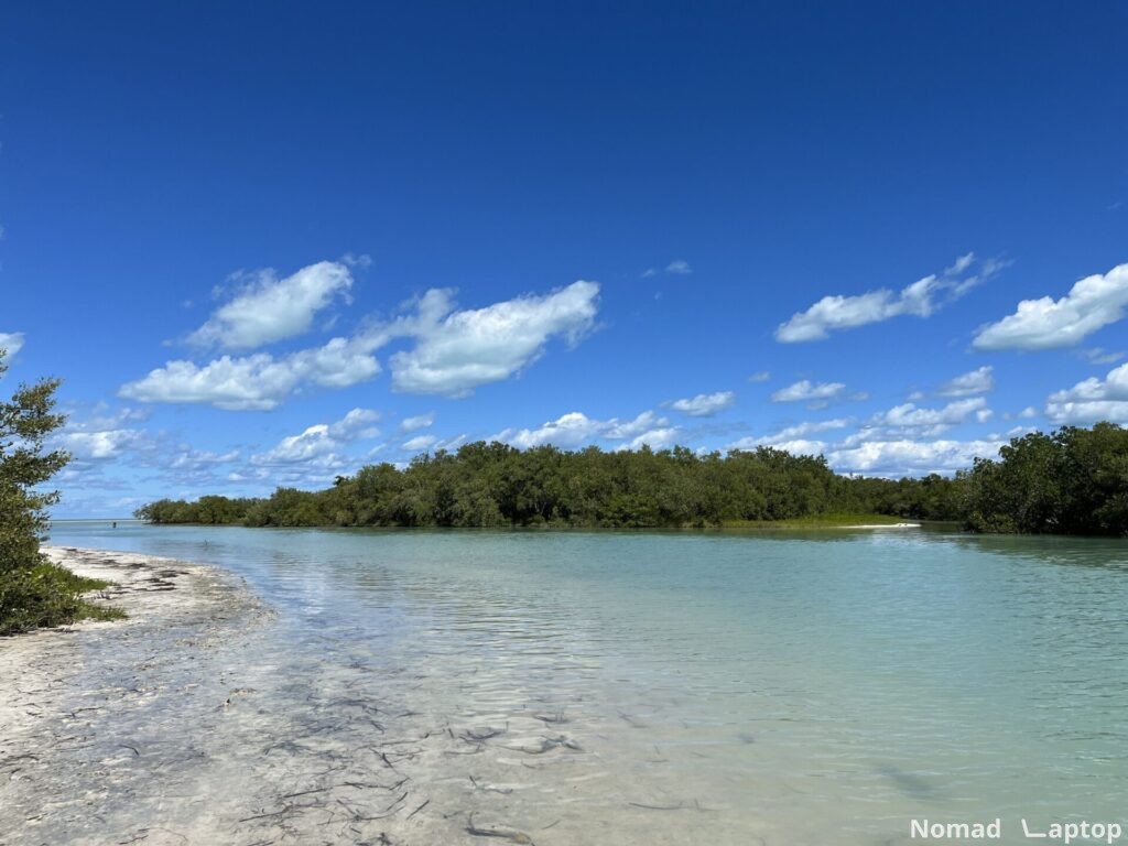 Lagoon at Yum Balam Reserve