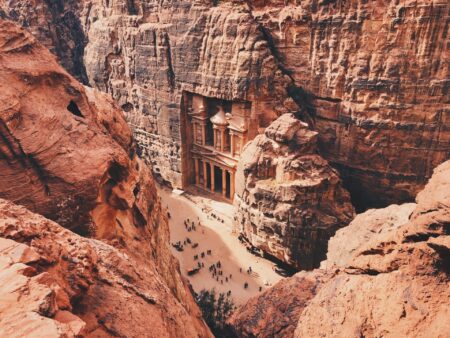 The Treasury in Petra