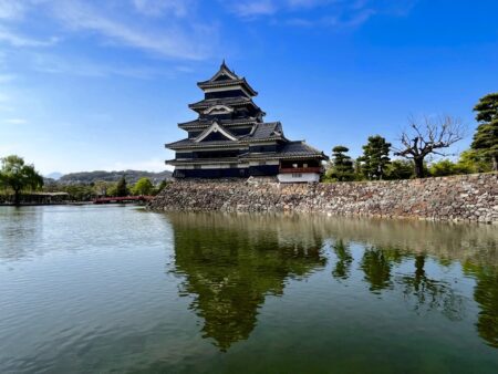 Moat of castle Matsumoto