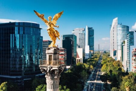 Angel of Independence in CDMX