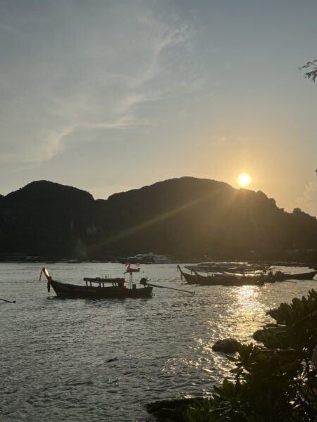 Sunset in Ton Sai